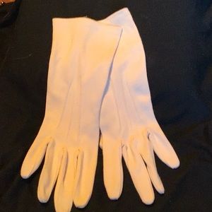 Vintage cream color dress gloves
